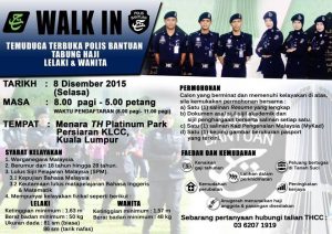 temuduga polis bantuan tabung haji