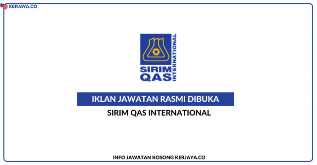 SIRIM QAS International ~ Jawatan Kosong Technical Inspector