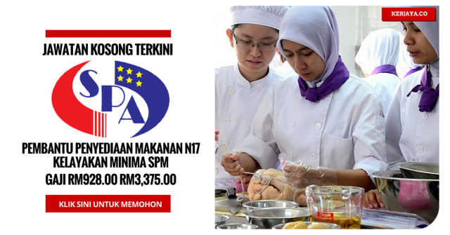 Pembantu Penyediaan Makanan (KKM)