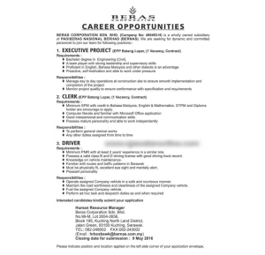 BERNAS (Beras Corporation Sdn Bhd)