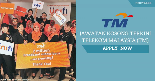 Telekom Malaysia ~ Kelayakan Minima SPM Layak Mohon