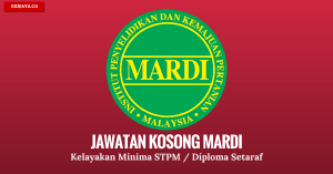 Jawatan Kosong Terkini Mardi (1)