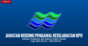 Jawatan Kosong Jabatan Pengairan dan Saliran Negeri Kedah (1)