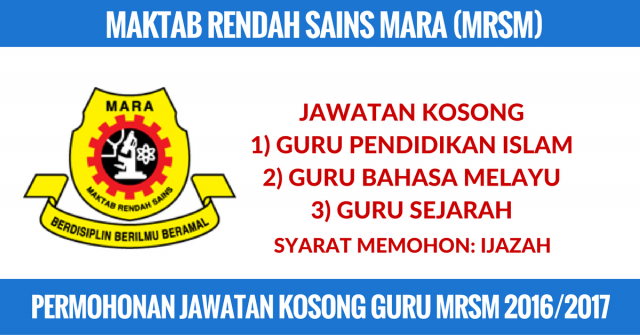 Maktab Rendah Sains Mara (MRSM)