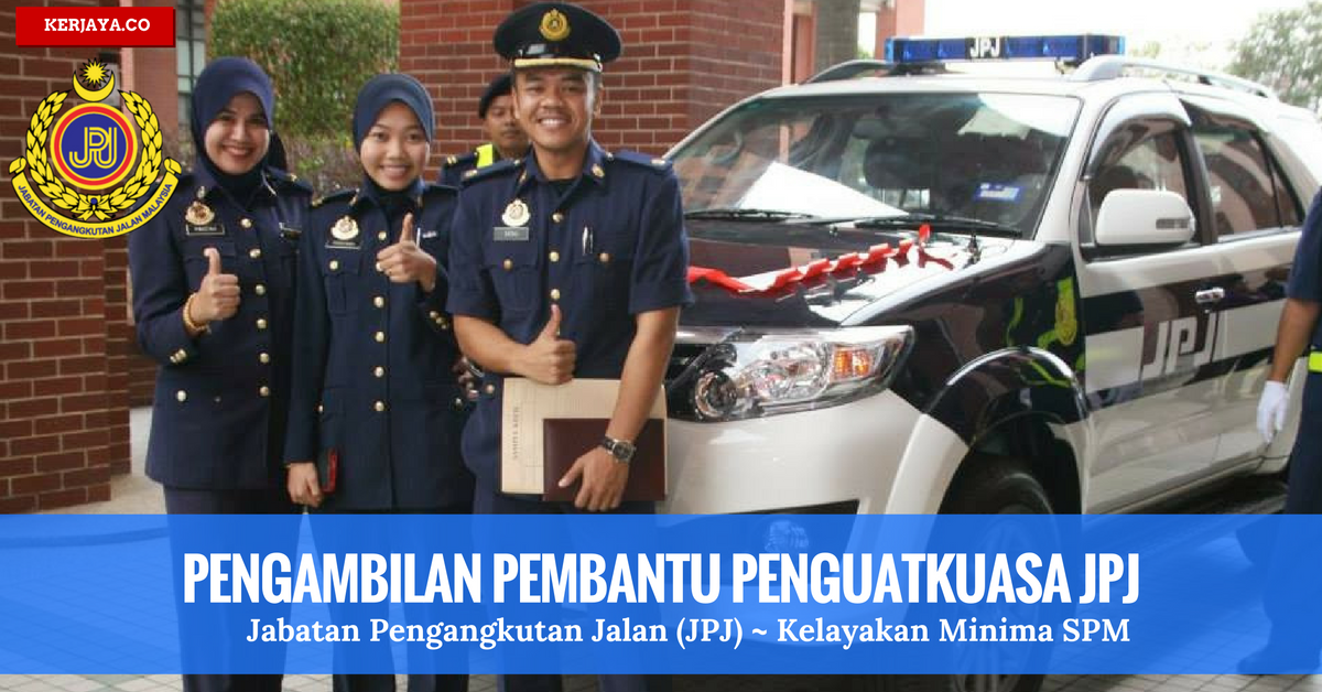 Jawatan Kosong Terkini JPJ 2017