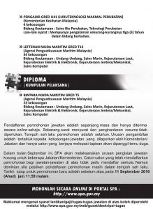 Iklan Kerja Kosong Suruhanjaya Perkhidmatan Awam Malaysia (SPA Malaysia)