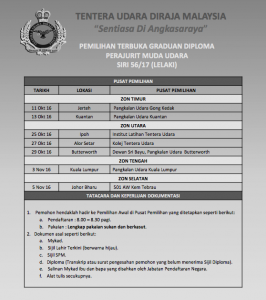 Pusat Temuduga TUDM Semenanjung Malaysia