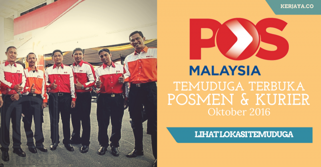 Temuduga Posmen & Kurier Pos Malaysia