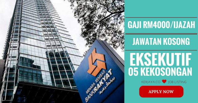 Eksekutif Pegawai Bank ~ Bank Rakyat