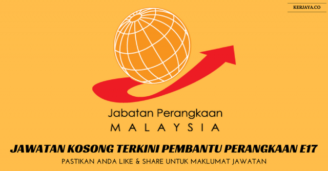 Pembantu Perangkaan E17 Jabatan Perangkaan Malaysia