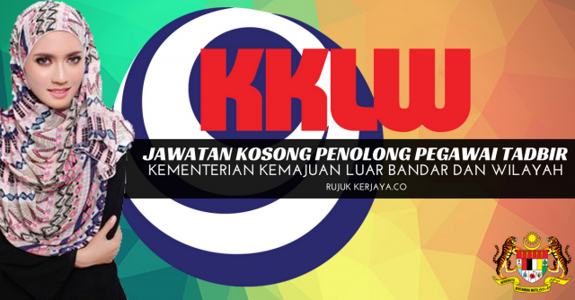 Penolong Pegawai Tadbir Kementerian Kemajuan Luar Bandar dan Wilayah