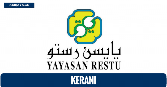 Kerani (Pentabiran/Pengeluaran) Yayasan RESTU