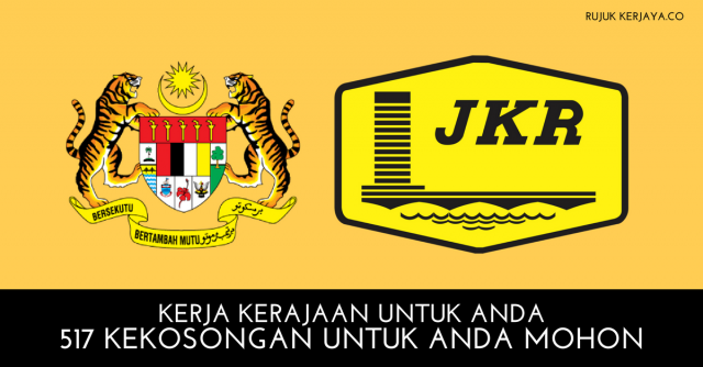 500+ Kekosongan Kementerian Kerja Raya Malaysia