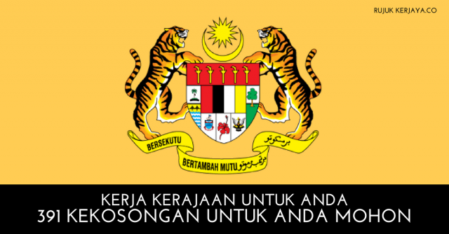 Jawatan Kosong Terkini Kerajaan