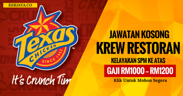Krew Restoran Texas Chicken (Malaysia) Sdn Bhd