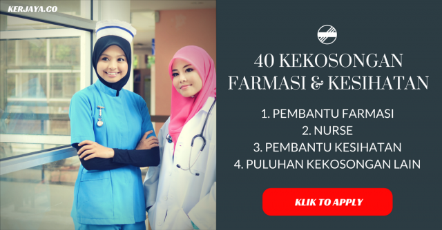 Farmasi & Kesihatan ~ Pelbagai Kekosongan