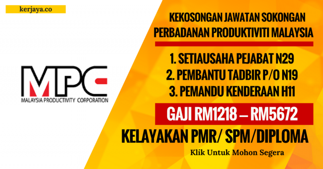 Perbadanan Produktiviti Malaysia (MPC)