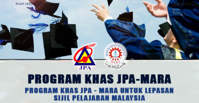 Permohonan Biasiswa MARA 2017 – Permohonan Program Khas JPA-MARA 2017
