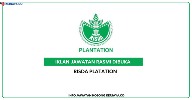 RISDA Plantation ~ Kekosongan Jawatan Pemandu