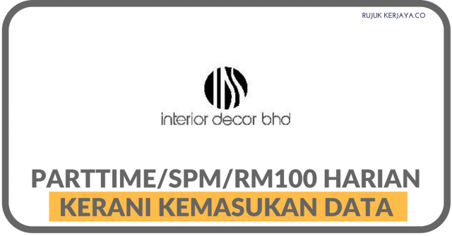 Data Entry Clerk di IDS Interior Decor Bhd