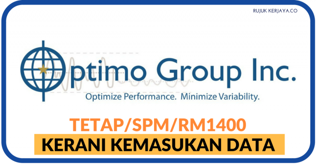 Data Entry Clerk di Optimo Group