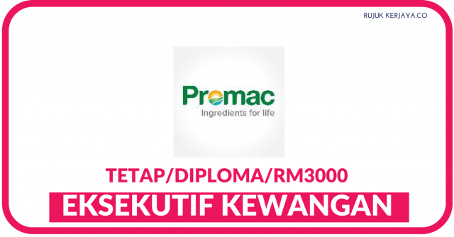 Eksekutif Kewangan di Promac