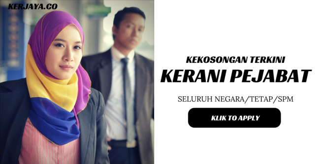 Kerani ~ 560 Kekosongan Kelayakan Minima SPM