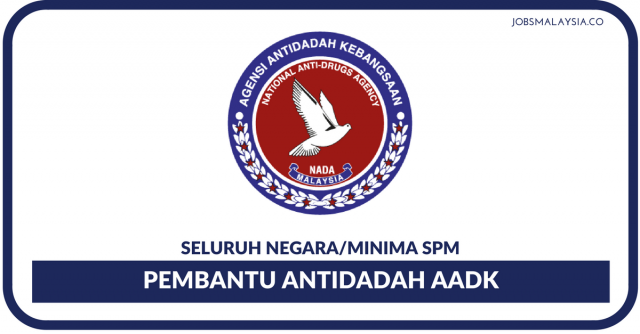 Pembantu Antidadah S19 AADK 2017 ~ Seluruh Negara