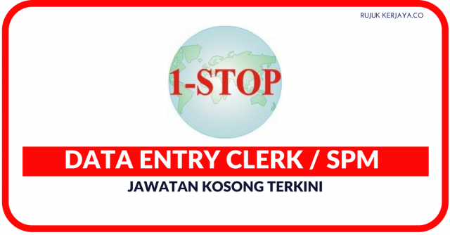 Data Entry Clerk di 1-Stop Docentre ~ Kelayakan SPM Sahaja