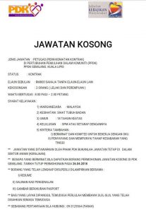 Petugas Pemulihan Dalam Komuniti (PDK) Harapan Jabatan Kebajikan Masyarakat