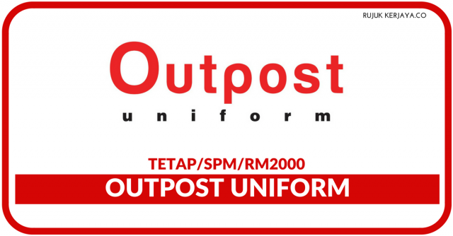 Retail Operation Executive di Outpost Uniform