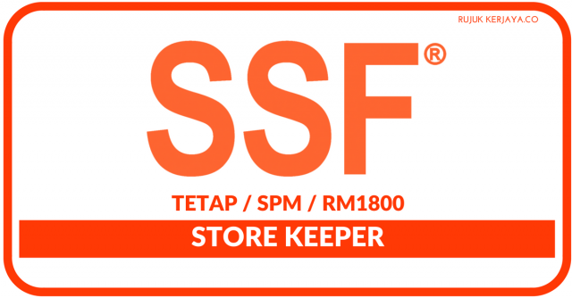 Store Keeper di SSF Sdn Bhd