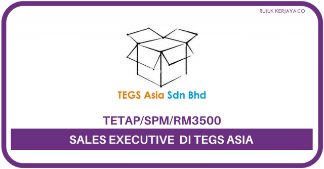 Sales Executive Di Tegs Asia Sdn Bhd