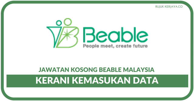 Kerani Kemasukan Data Di Beable Malaysia