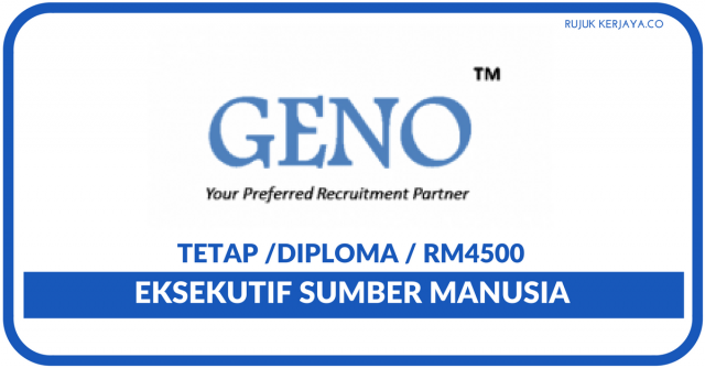 Geno Management ~ Eksekutif Sumber Manusia