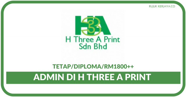 Admin Di H Three A Print Sdn Bhd