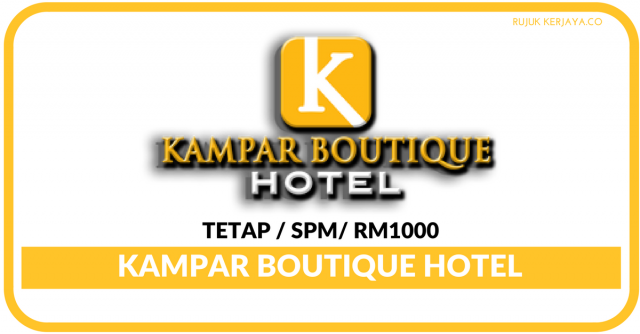 Frontdesk cum Housekeeping Assistant Di Kampar Boutique Hotel