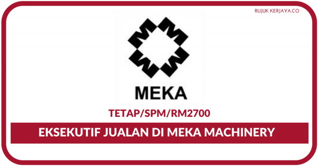 Eksekutif Jualan Di Meka Machinery Part Supply