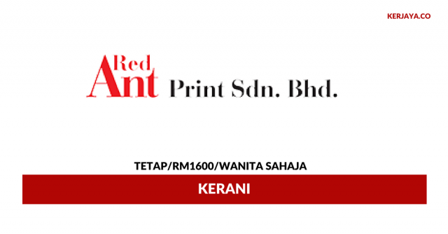 Red Ant Print ~ Kerani