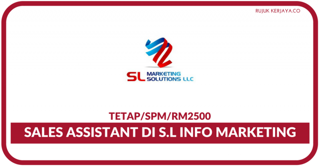 Sales Assistant Di S.L Info Marketing