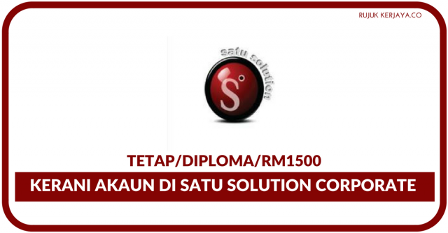 Satu Solution Corporate Service ~ Kerani Akaun