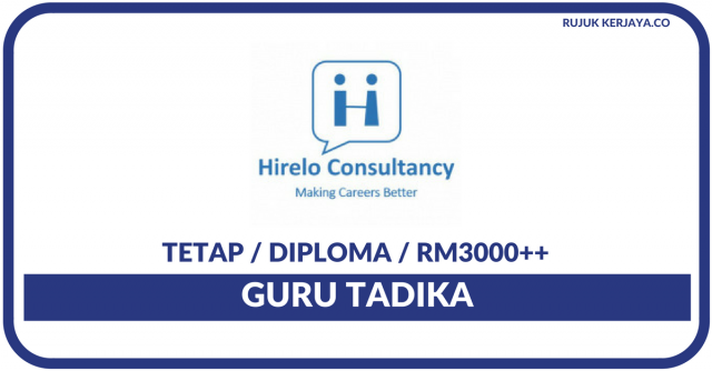 Agensi Pekerjaan Hirelo Consultancy ~ Guru Tadika