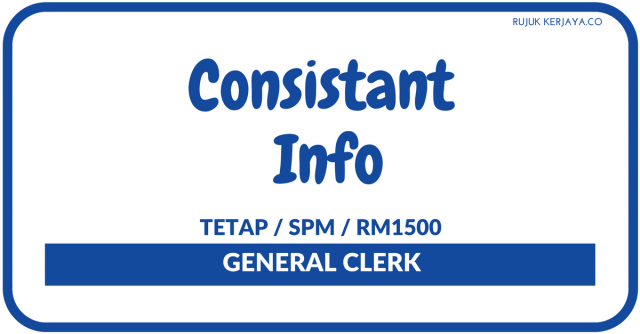 General Clerk Di  Consistant Info