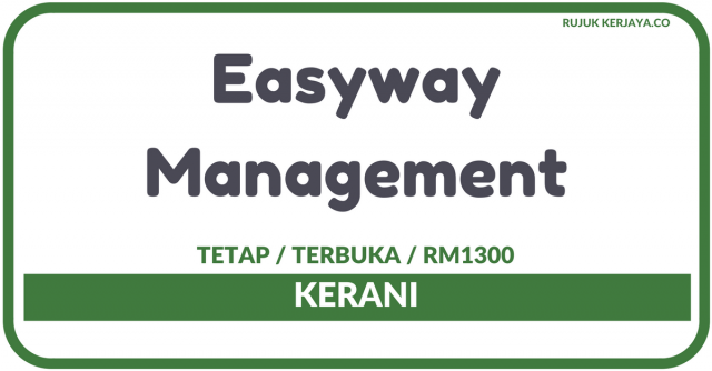 Kerani Di Easyway Management