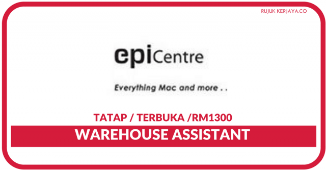 Warehouse Assistant Di Epicentre Lifestyle