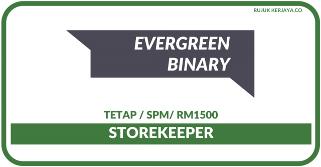 Evergreen Binary ~ Store Keeper
