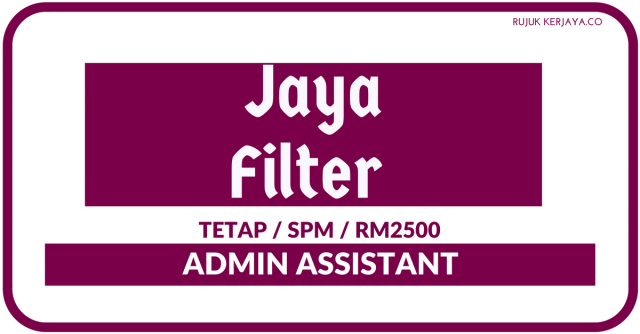 Account & Admin Assistant Di Jaya Filter