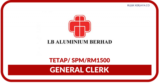 LB Aluminium ~ General Clerk