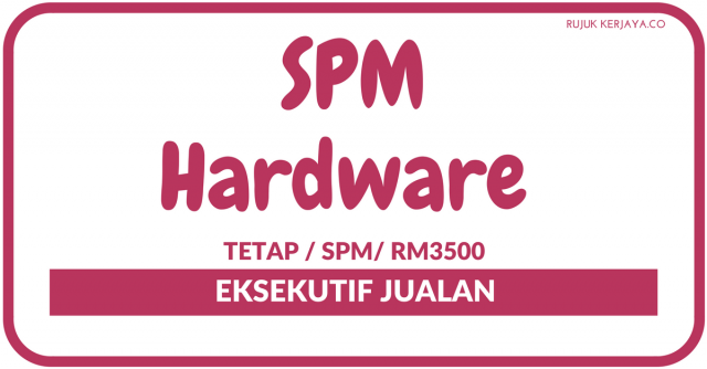 SPM Hardware ~ Eksekutif Jualan