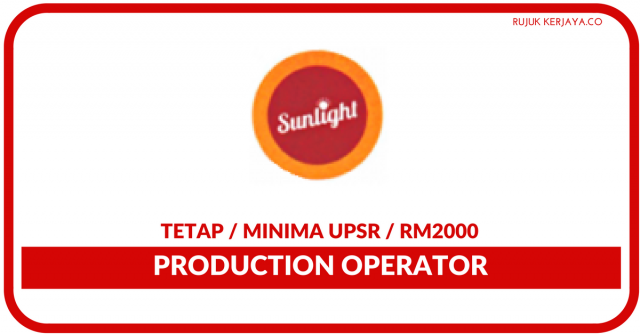Production Operator Di Sunlight Pacific